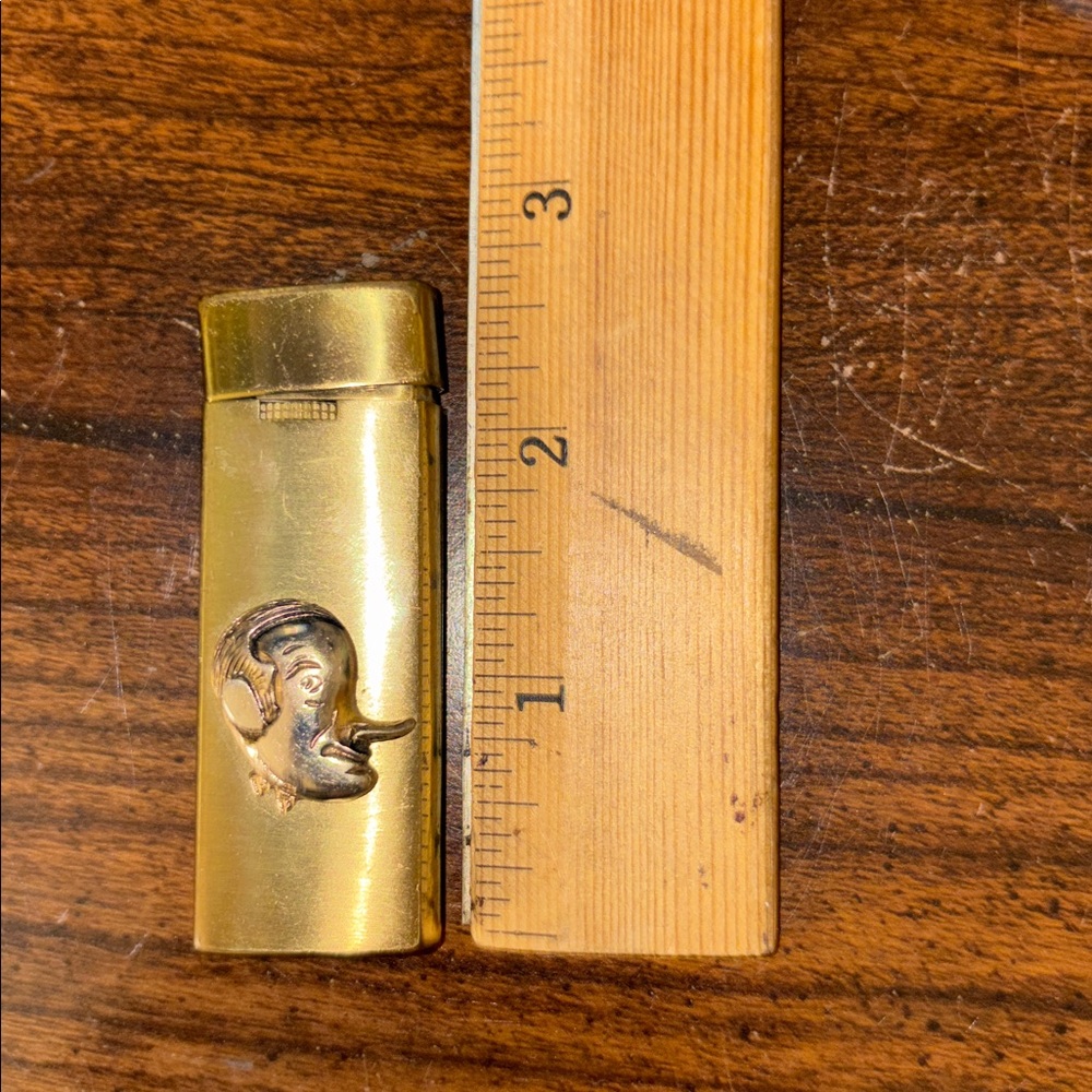 Vintage (50s) Gold Color Untelite Bob Hope Lighter